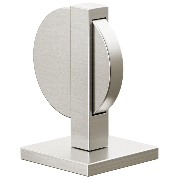 BRIZO Frank Lloyd Wright Widespread Lavatory Lunar Handle Kit — Luxe Nickel
