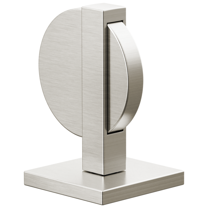 BRIZO Frank Lloyd Wright Widespread Lavatory Lunar Handle Kit — Luxe Nickel
