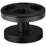 MATTE BLACK/LUXE STEEL