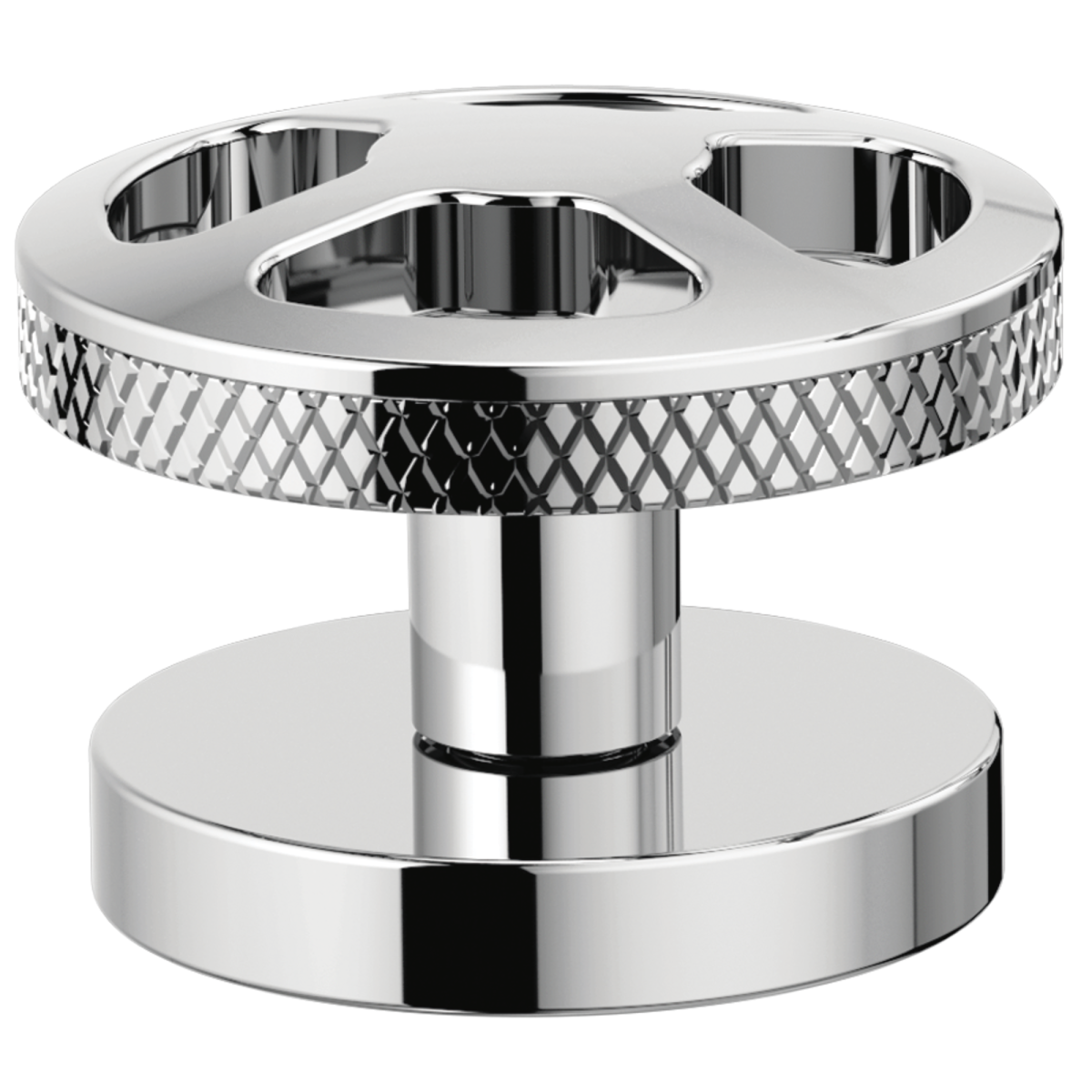 BRIZO Litze Widespread Lavatory Wheel Handle Kit — Chrome