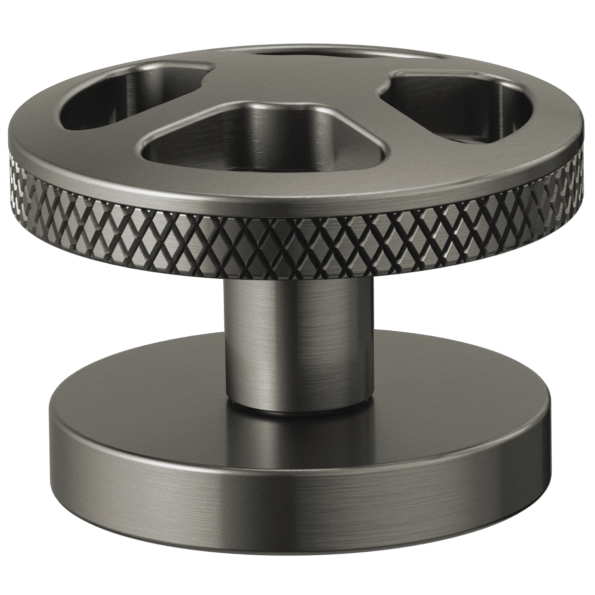 BRIZO Litze Widespread Lavatory Wheel Handle Kit — Luxe Steel