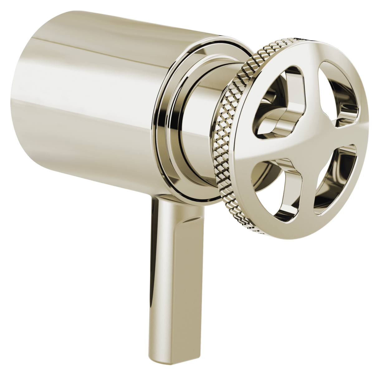 BRIZO Litze TempAssure Thermostatic Valve Trim Wheel Handle Kit — Polished Nickel