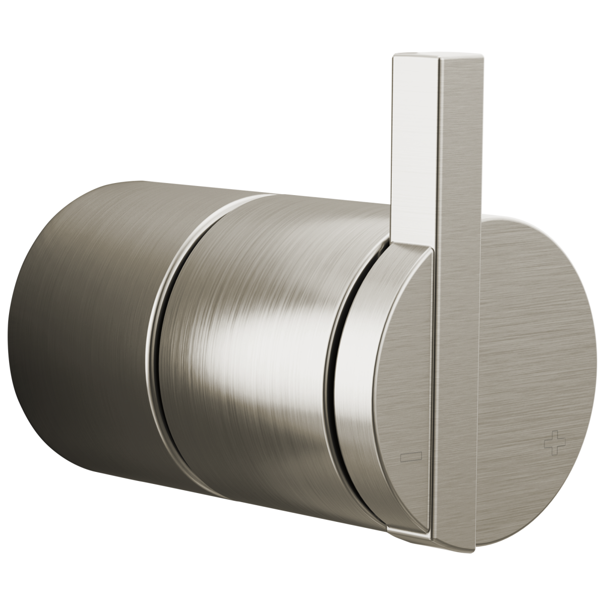 BRIZO Frank Lloyd Wright Pressure Balance Valve Lunar Handle Kit — Luxe Nickel