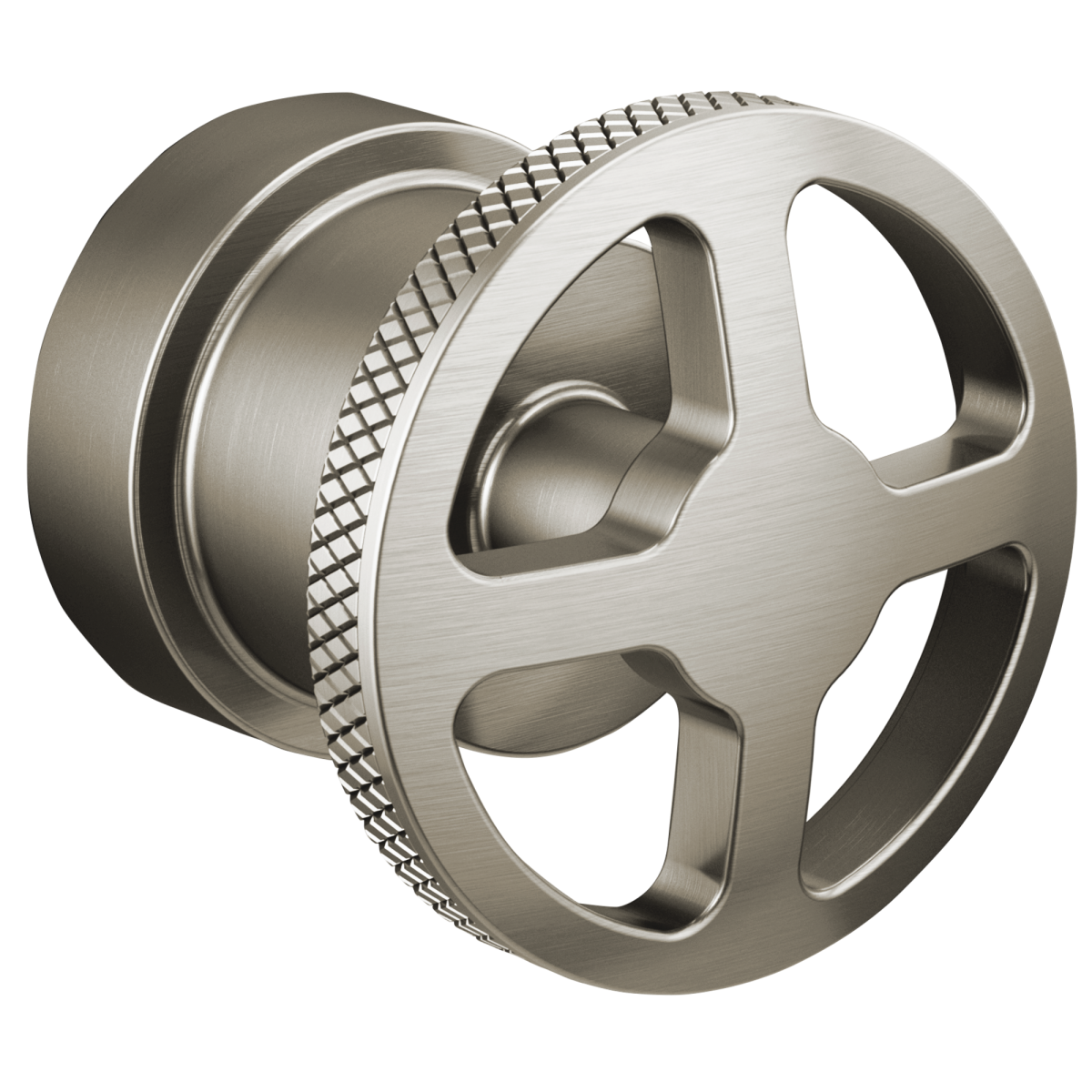 BRIZO Litze Pressure Balance Valve Only Trim Wheel Handle Kit — Luxe Nickel