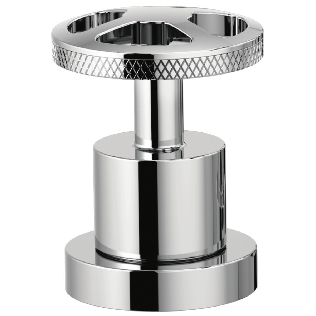 BRIZO Litze Roman Tub Faucet Wheel Handle Kit — Chrome