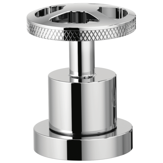 BRIZO Litze Roman Tub Faucet Wheel Handle Kit — Chrome