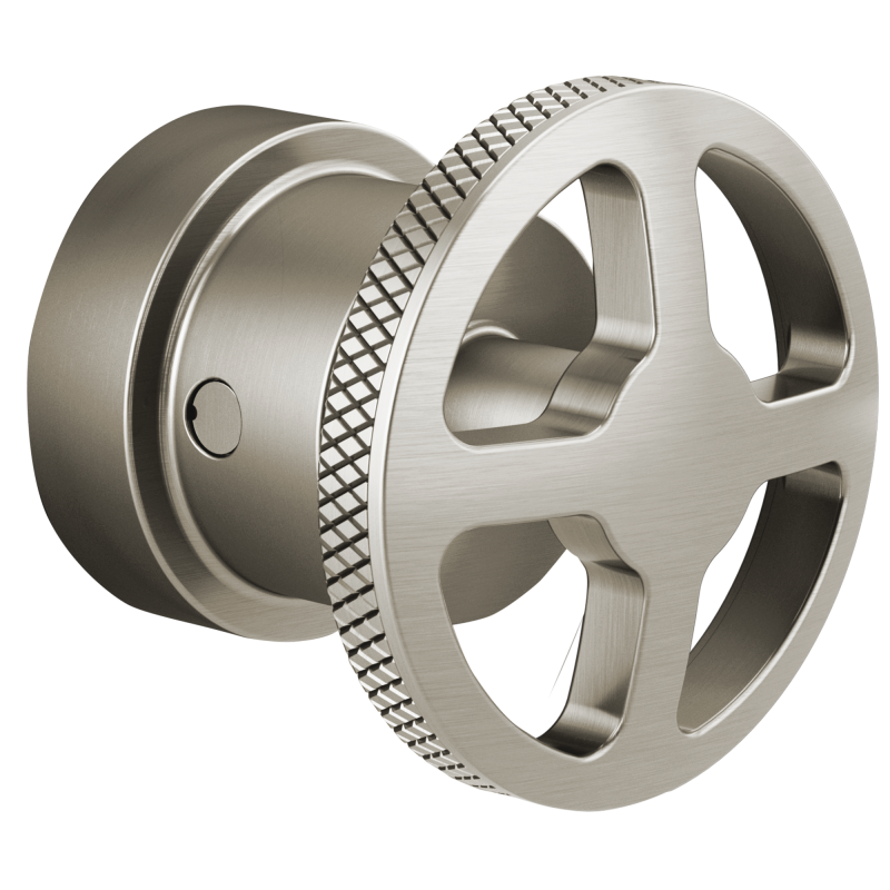 BRIZO Litze Sensori Thermostatic Valve Trim Wheel Handle Kit — Luxe Nickel