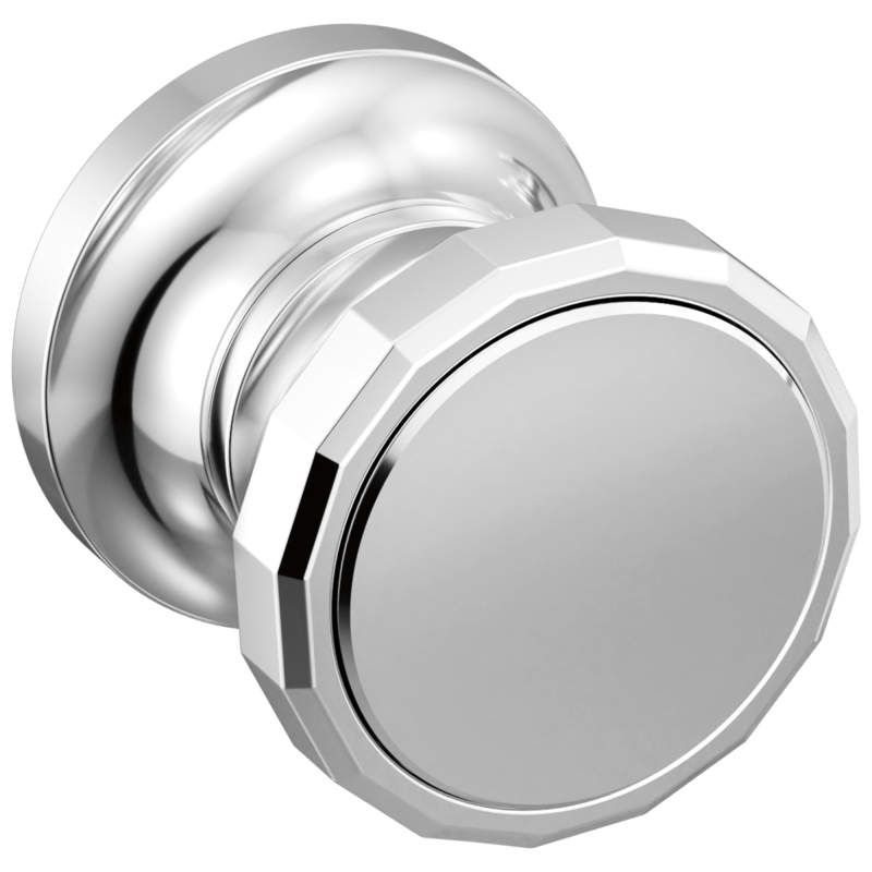 BRIZO Beauclere Two-Handle Wall Mount Tub Filler Wheel Handle Kit — Chrome