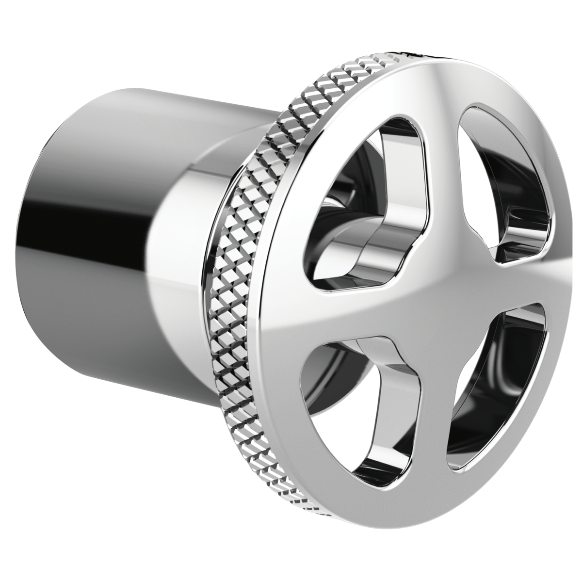 BRIZO Litze 3 And 6 Setting Diverter Trim Handle Kit - Wheel — Chrome