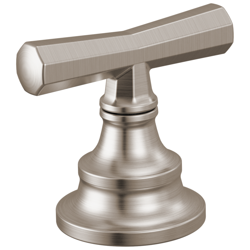 BRIZO Beauclere Widespread Lavatory Cross Handle Kit — Luxe Nickel