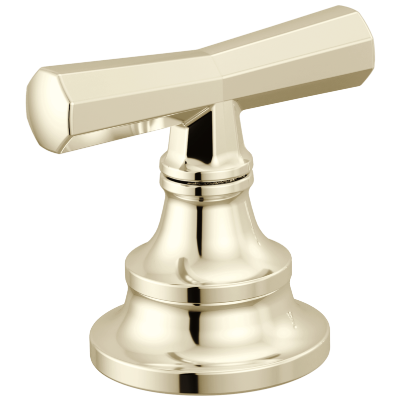 BRIZO Beauclere Widespread Lavatory Cross Handle Kit — Polished Nickel