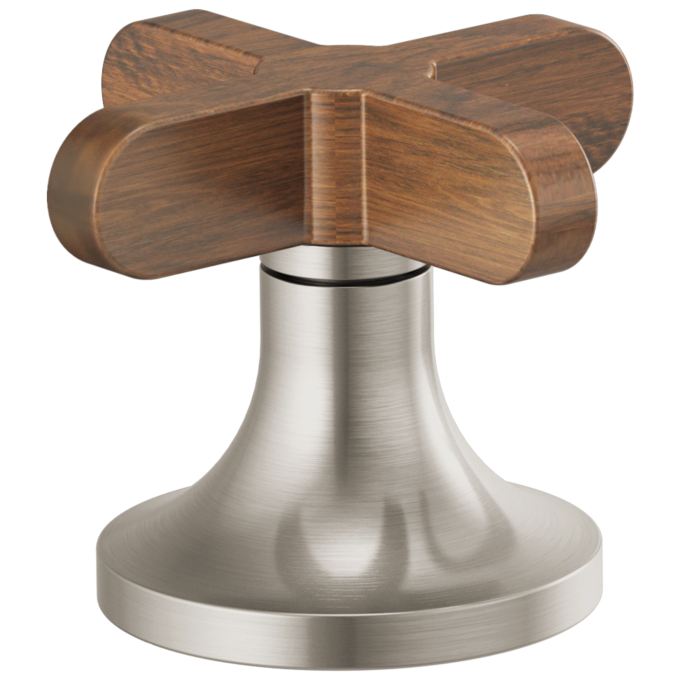 BRIZO Odin Widespread Lavatory Low Cross Handles — Brushed Nickel