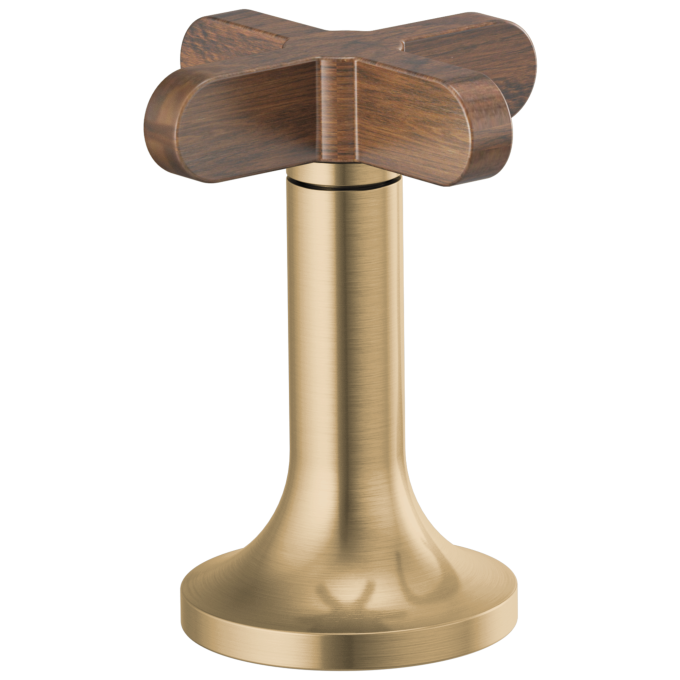 BRIZO Odin Widespread Lavatory High Cross Handles — Luxe Gold
