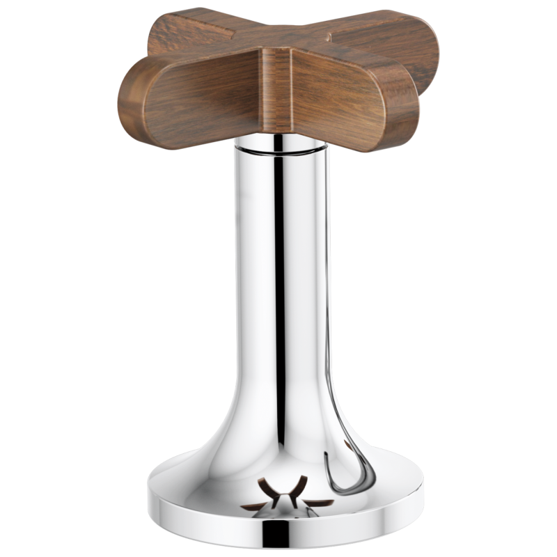 BRIZO Odin Widespread Lavatory High Cross Handles — Chrome