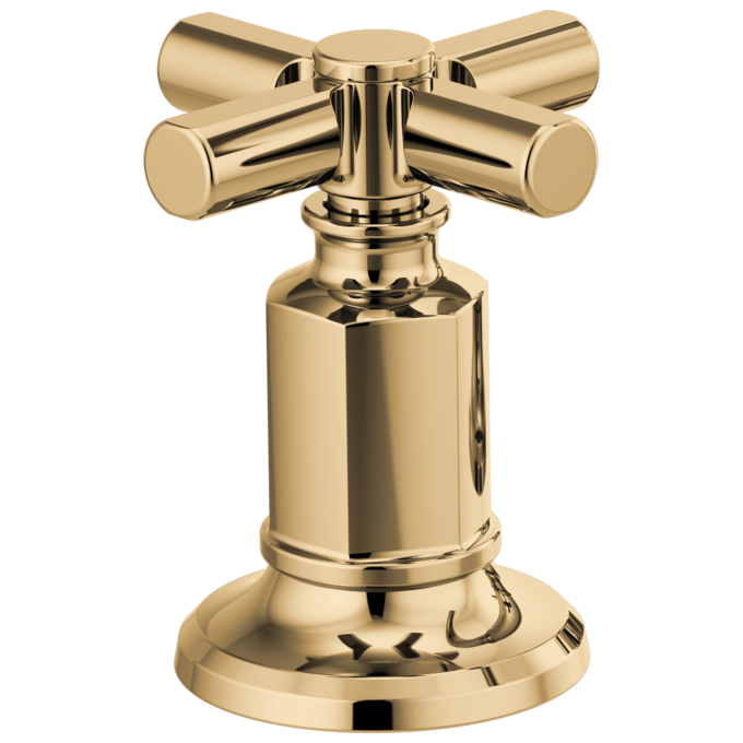 BRIZO Invari Widespread Lavatory Cross Handle Kit — Polished Gold
