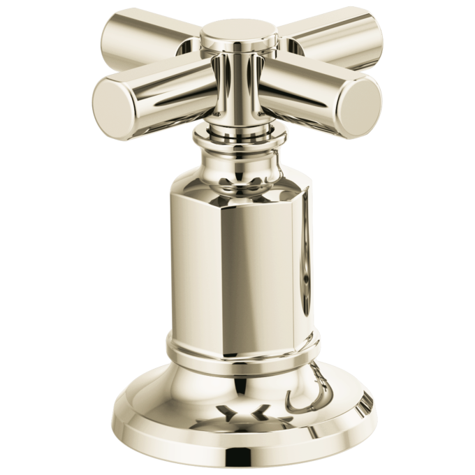 BRIZO Invari Widespread Lavatory Cross Handle Kit — Polished Nickel