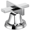 BRIZO Levoir Widespread Lavatory Low Cross Handle Kit — Chrome
