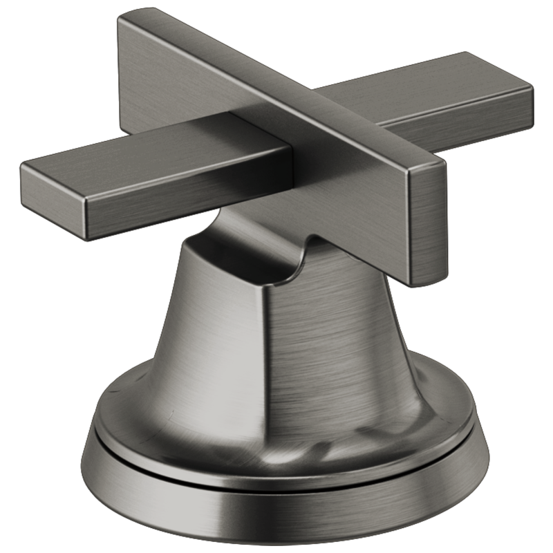 BRIZO Levoir Widespread Lavatory Low Cross Handle Kit — Luxe Steel