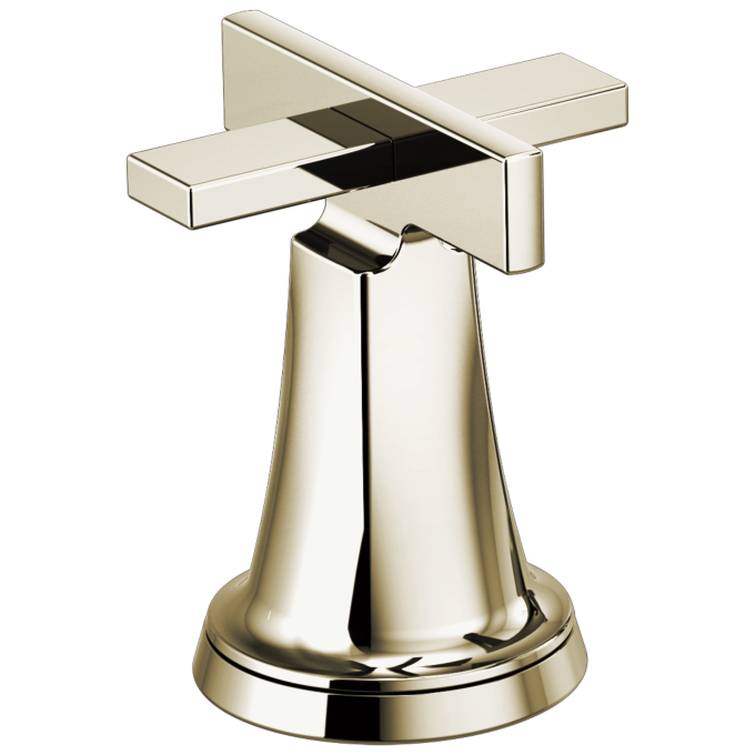 BRIZO Levoir Widespread Lavatory High Cross Handle Kit — Polished Nickel