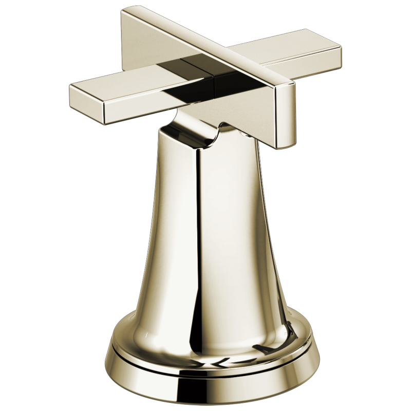BRIZO Levoir Widespread Lavatory High Cross Handle Kit — Polished Nickel