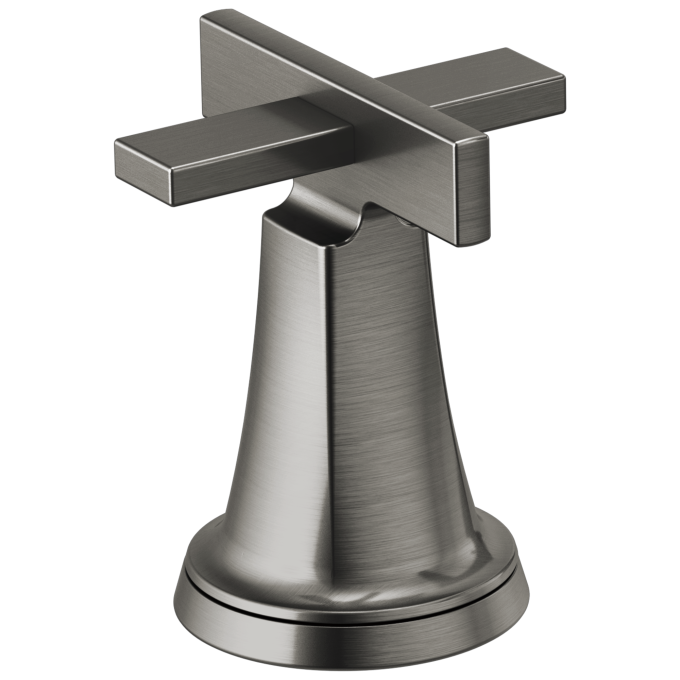 BRIZO Levoir Widespread Lavatory High Cross Handle Kit — Luxe Steel