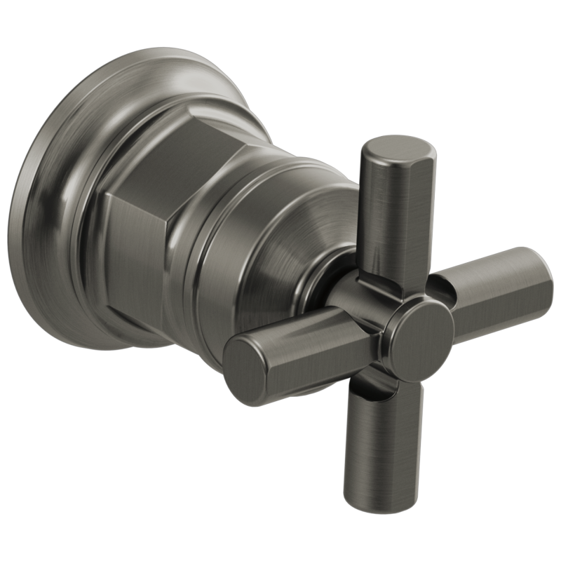 BRIZO Invari Wall Mount Lavatory Cross Handle Kit — Luxe Steel