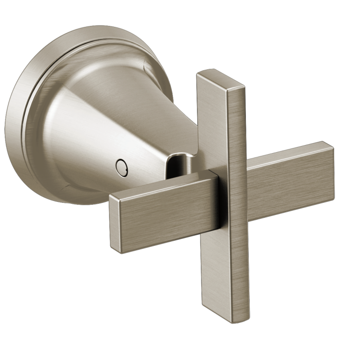 BRIZO Levoir Wall Mount Lavatory Cross Handle Kit — Luxe Nickel