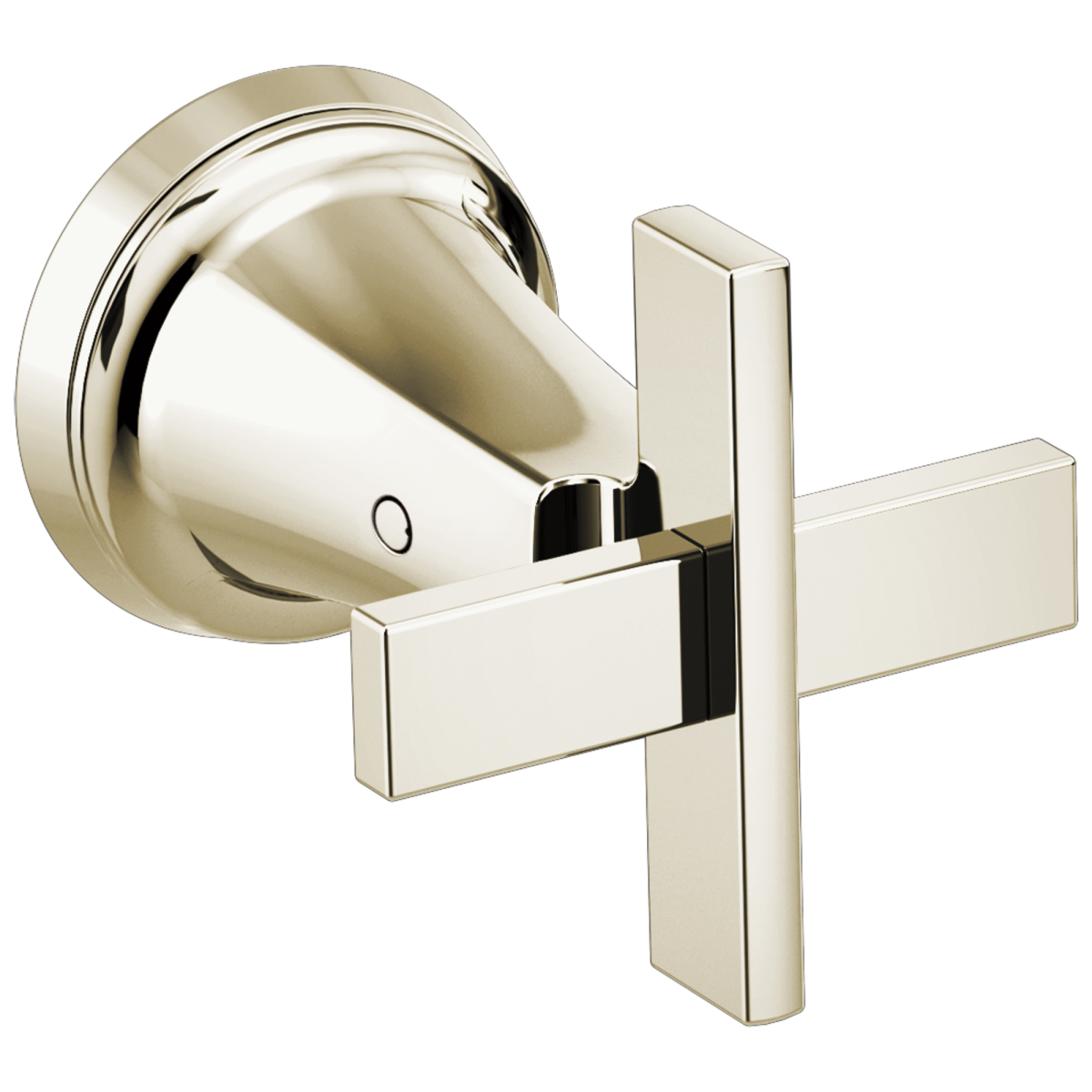 BRIZO Levoir Wall Mount Lavatory Cross Handle Kit — Polished Nickel