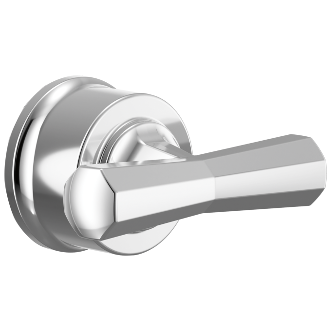 BRIZO Beauclere Pressure Balance Valve Trim Cross Handle Kit — Chrome