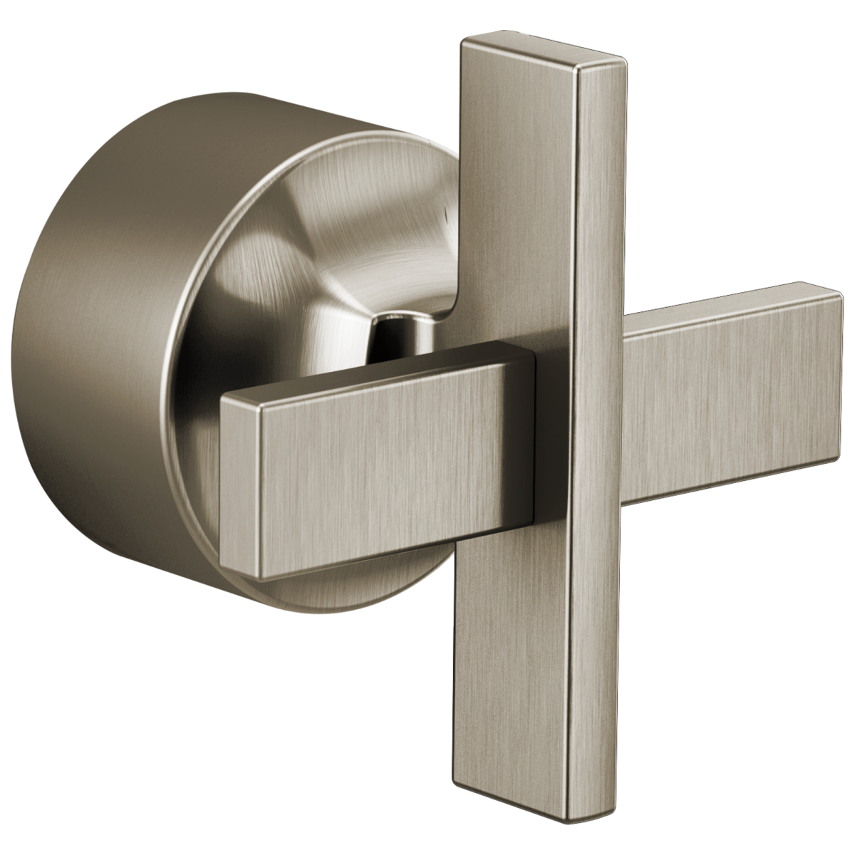 BRIZO Levoir Pressure Balance Valve Trim Cross Handle Kit — Luxe Nickel