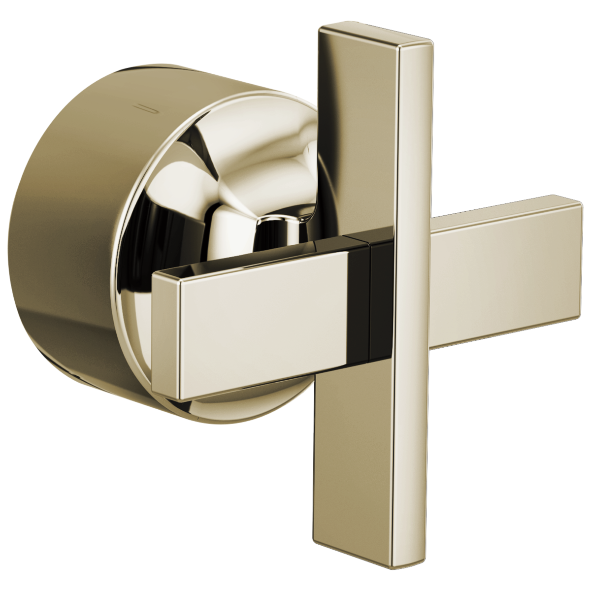 BRIZO Levoir Pressure Balance Valve Trim Cross Handle Kit — Polished Nickel