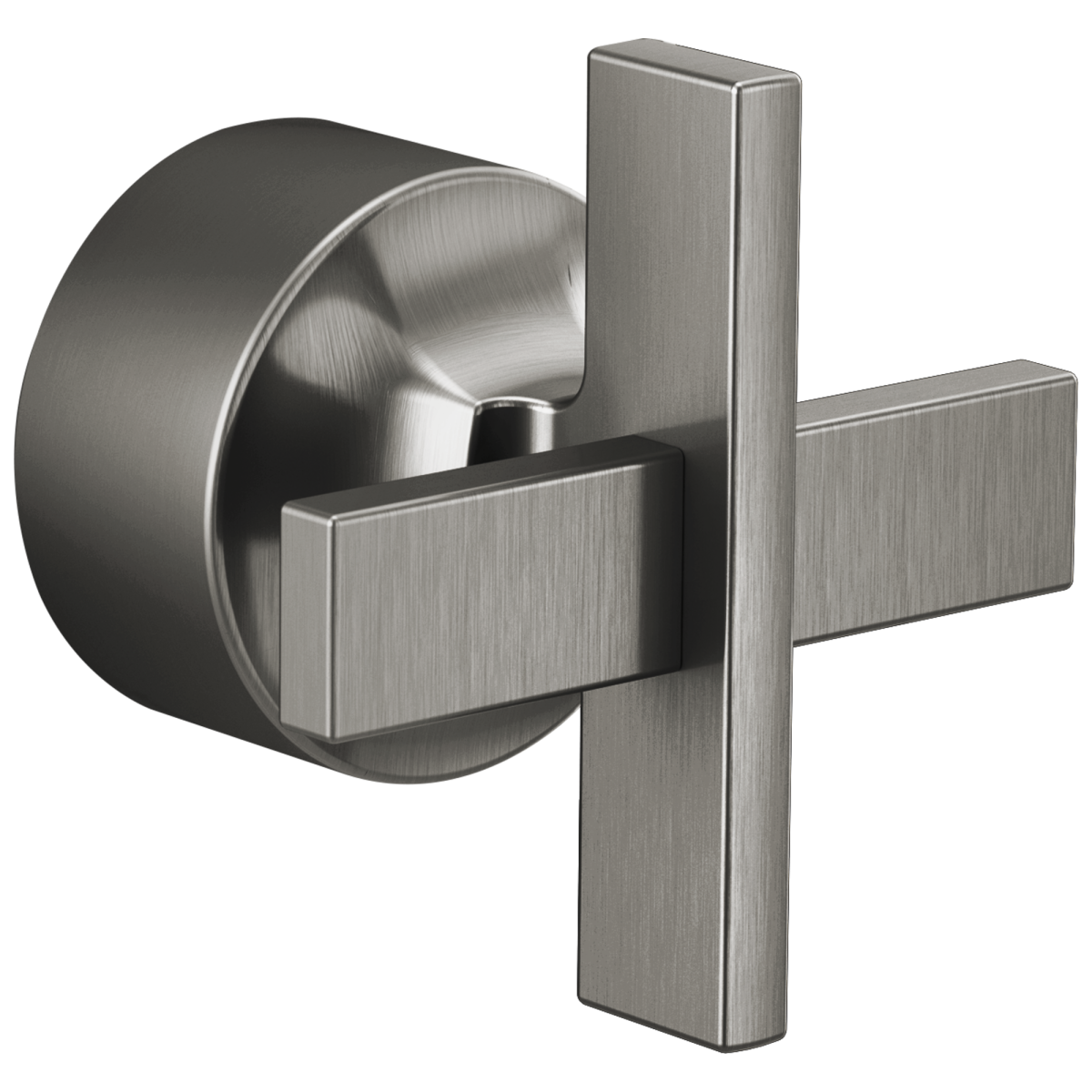 BRIZO Levoir Pressure Balance Valve Trim Cross Handle Kit — Luxe Steel