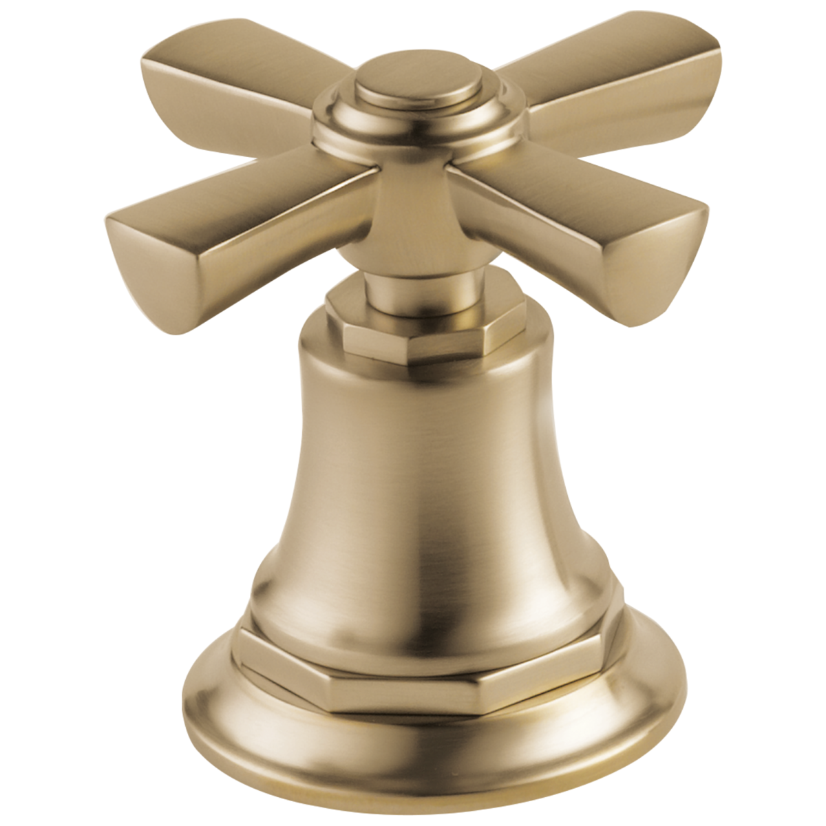 BRIZO Rook Roman Tub Faucet Cross Handle Kit — Luxe Gold