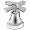 BRIZO Rook Roman Tub Faucet Cross Handle Kit — Chrome