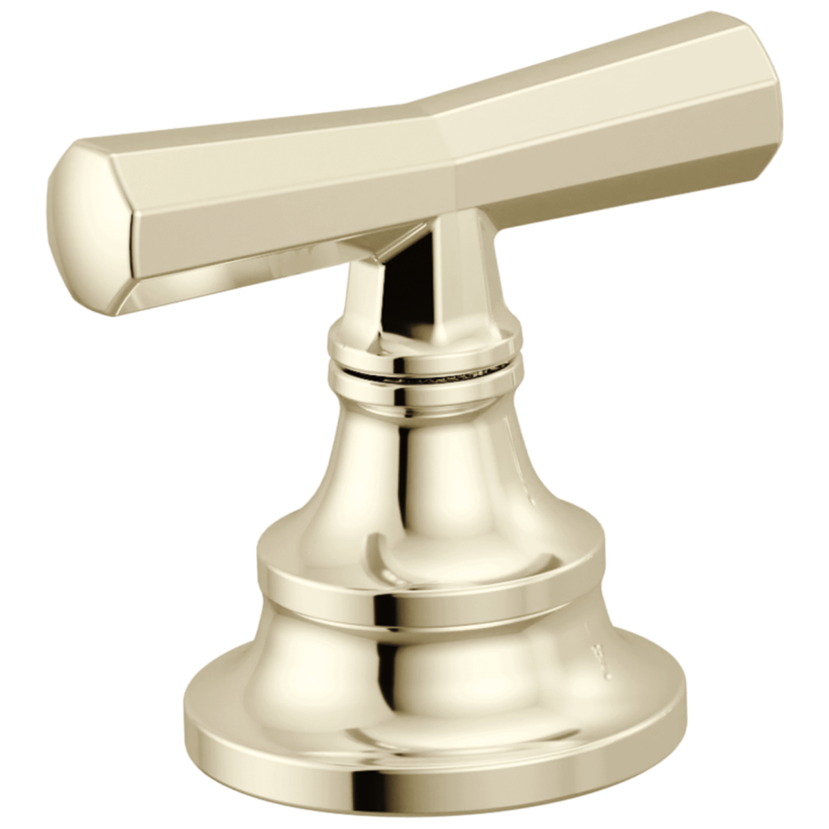 BRIZO Beauclere Roman Tub Faucet Cross Handle Kit — Polished Nickel