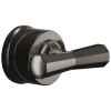 BRIZO Beauclere Sensori Thermostatic Valve Trim Cross Handle Kit — Brilliance Black Onyx