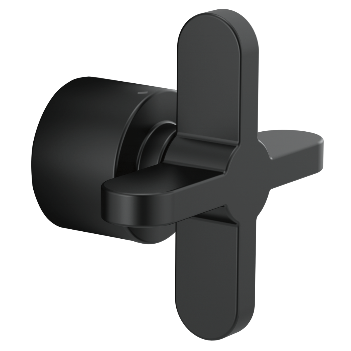 BRIZO Jason Wu for BRIZO Sensori Thermostatic Valve Trim Cross Handle Kit — Matte Black