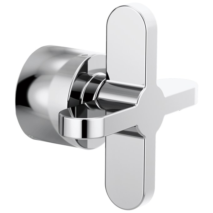 BRIZO Odin Sensori Thermostatic Valve Trim Cross Handle Kit — Chrome