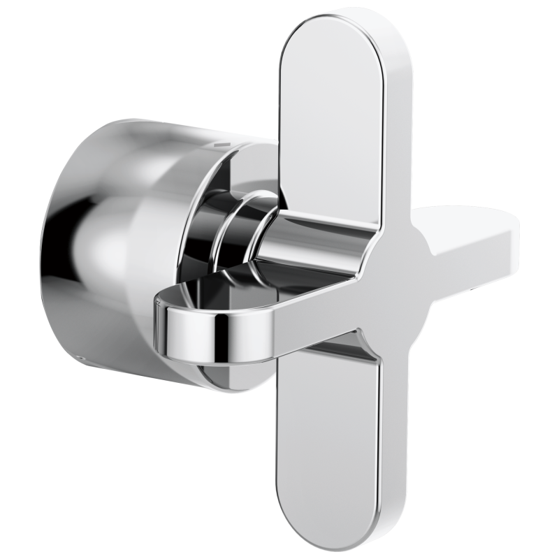 BRIZO Odin Sensori Thermostatic Valve Trim Cross Handle Kit — Chrome