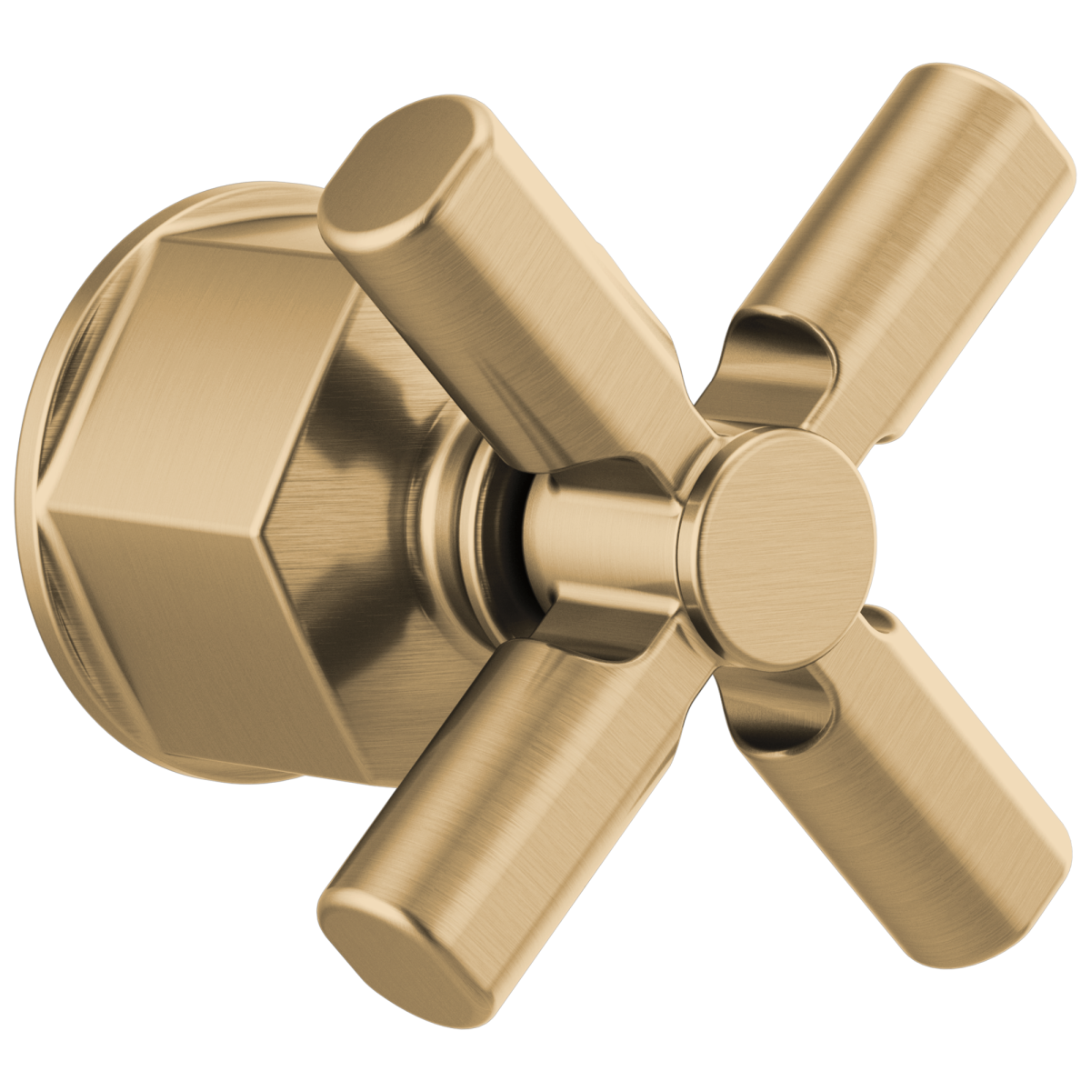 BRIZO Invari Sensori Thermostatic Valve Trim Cross Handle Kit — Luxe Gold