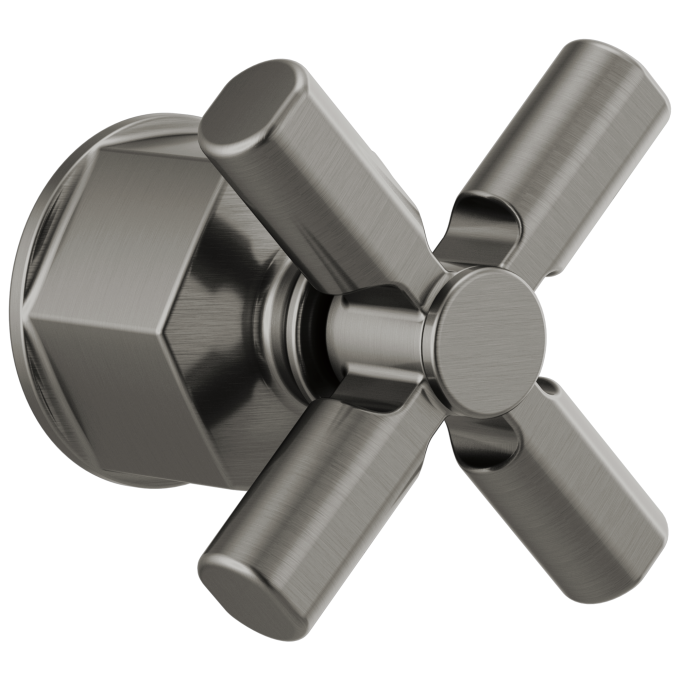BRIZO Invari Sensori Thermostatic Valve Trim Cross Handle Kit — Luxe Steel