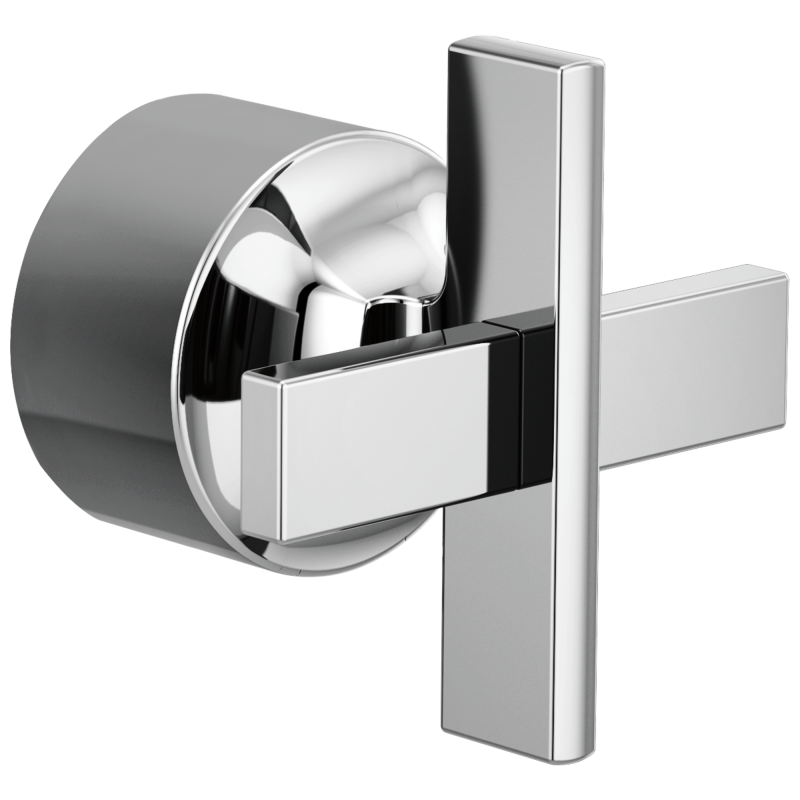 BRIZO Levoir Sensori Thermostatic Valve Trim Cross Handle Kit — Chrome