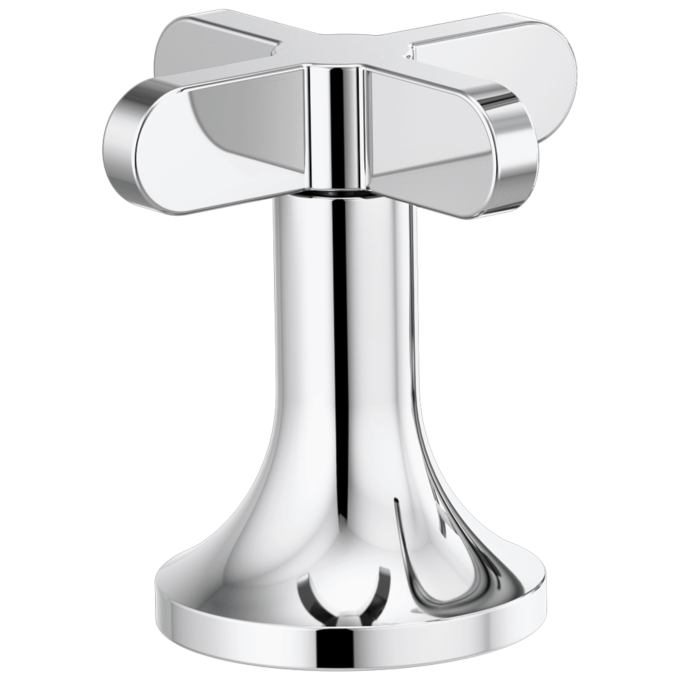 BRIZO Odin Roman Tub Cross Handles — Chrome