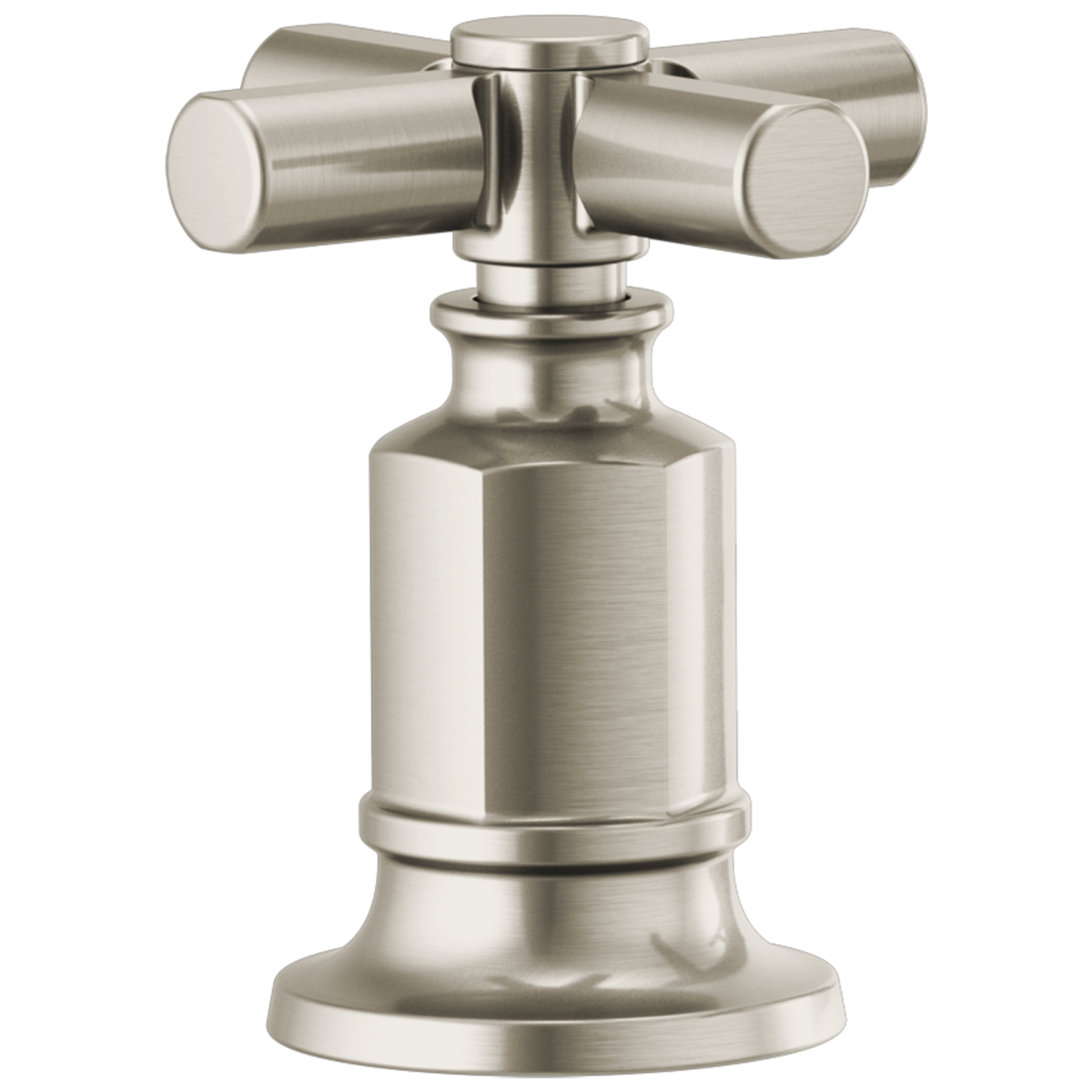 BRIZO Invari Roman Tub Faucet Cross Handle Kit — Luxe Nickel