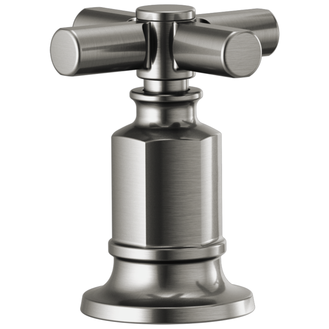 BRIZO Invari Roman Tub Faucet Cross Handle Kit — Luxe Steel