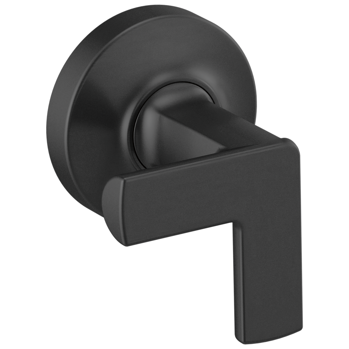 BRIZO Kintsu Wall-Mount Tub Filler Cross Handles — Matte Black