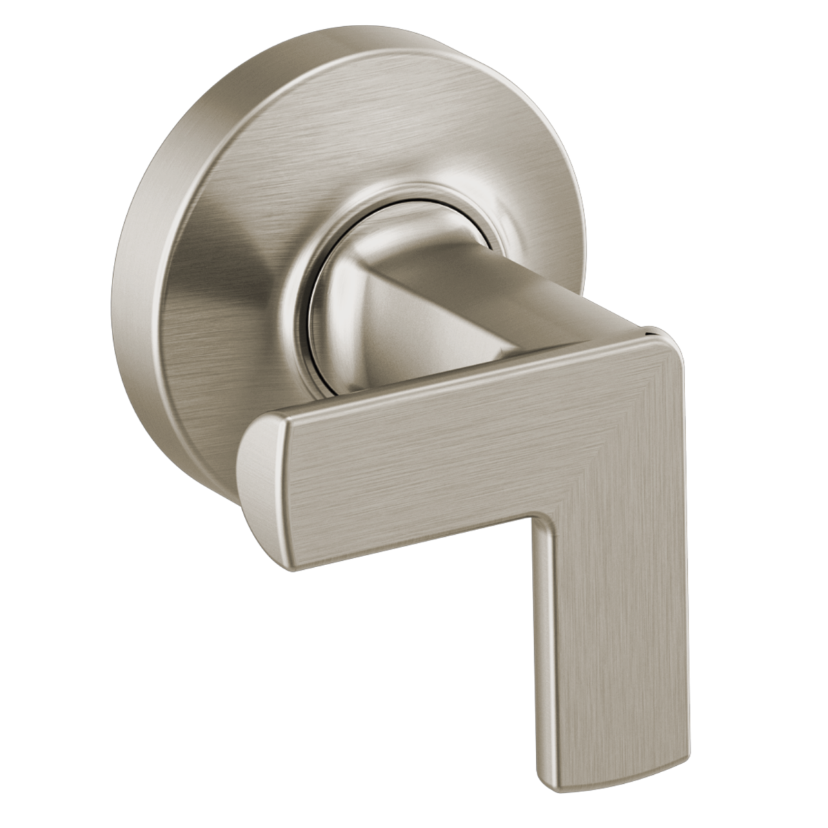 BRIZO Kintsu Two-Handle Wall Mount Tub Filler Cross Handle Kit — Luxe Nickel