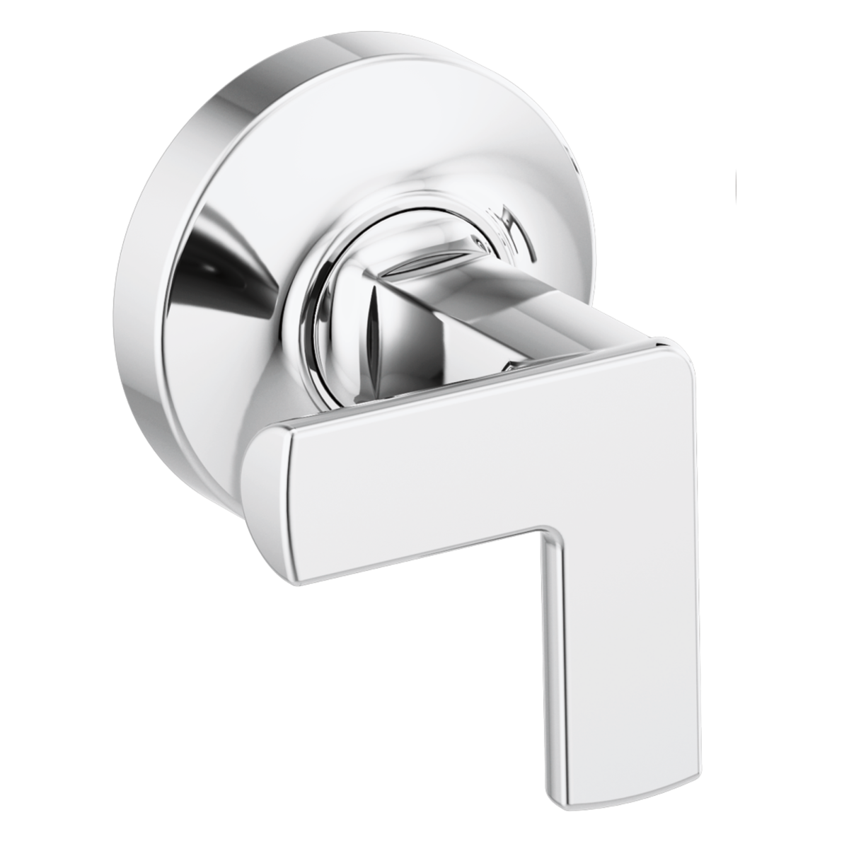 BRIZO Kintsu Two-Handle Wall Mount Tub Filler Cross Handle Kit — Chrome