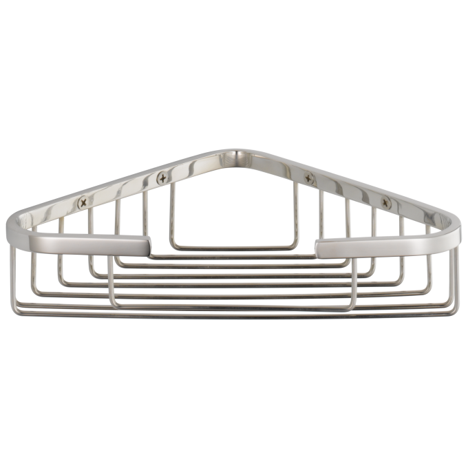 DELTA Ribbon Corner Caddy — Chrome