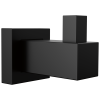 DELTA Velum Robe Hook — Matte Black